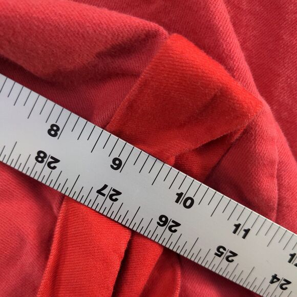 D. Jeans Womens Jean Shorts Red Size 22W 5 Pocket Cotton Blend - Picture 5 of 11